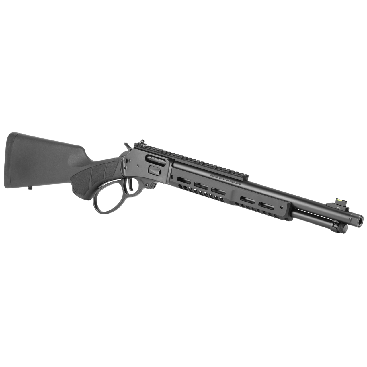 Smith & Wesson Model 1854 with M-LOK handguard and optical rail.