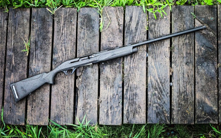 Retay Ace semi-auto inertia driven shotgun against a plain background.