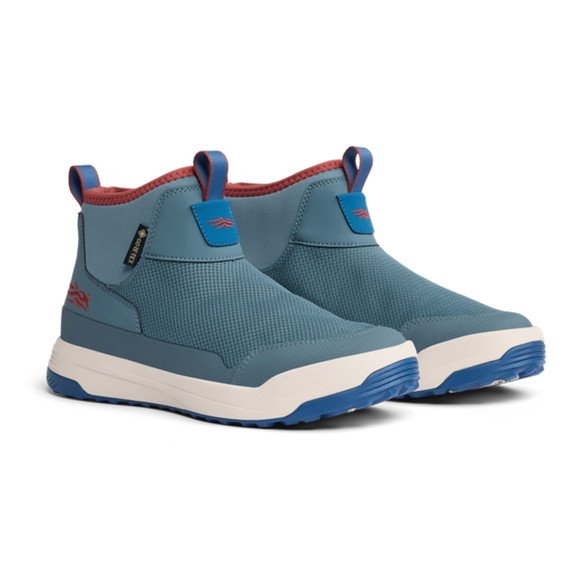 SITKA Rover GTX Waterproof Slip-On Boots in Gravel Blue color.