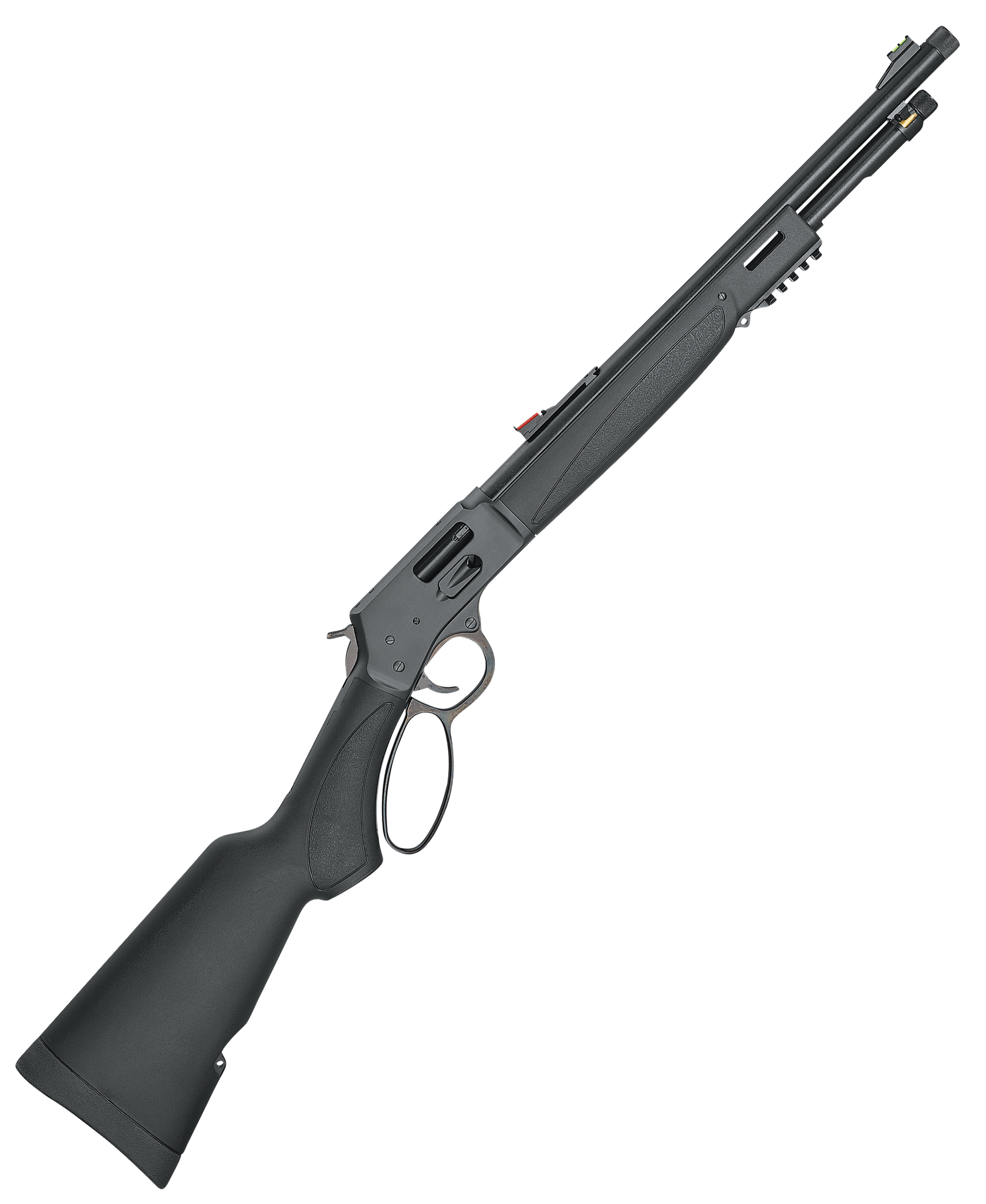 Henry Big Boy X Model tactical rifle with black synthetic furniture.