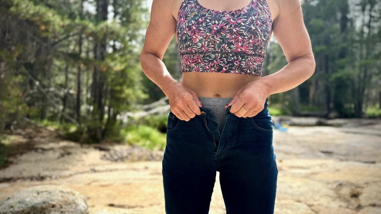 A flat lay of various styles of travel underwear in different colors and cuts.